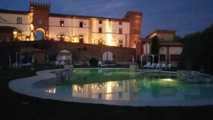 B&B Castello La Pia Dama Residence Guazzino ภายนอก รูปภาพ